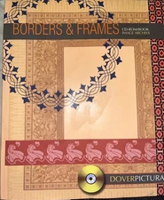 Borders & Frames Dover Pictura Electronic Clip Art Ser.: by Dover Publications