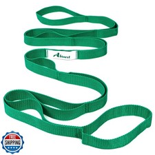 Abiarst Stretching Strap Yoga Straps for Physical Therapy, 10 Loo