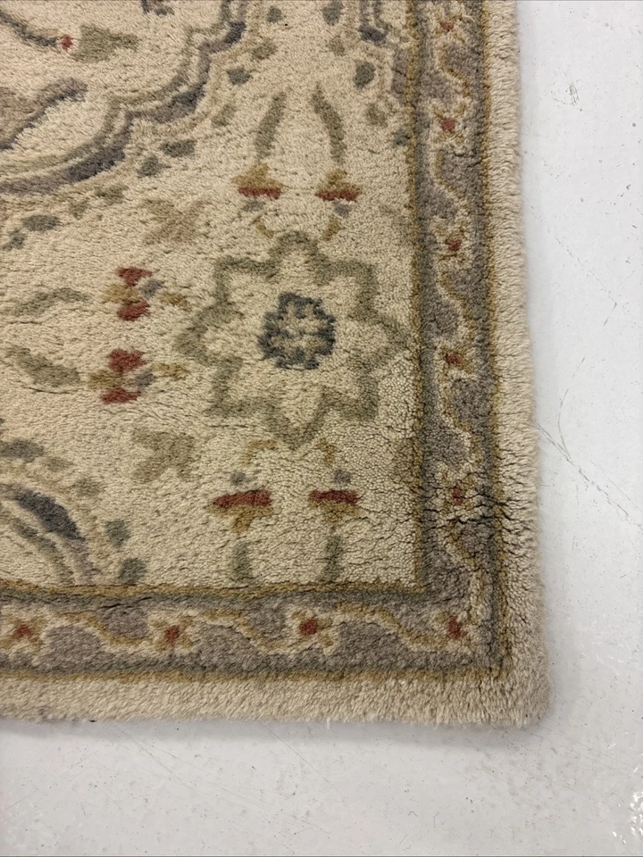 Alfombra Woolmark pura pila de lana nueva 36 pulgadas por 59 pulgadas media pulgada de grosor Foto 4 de 4