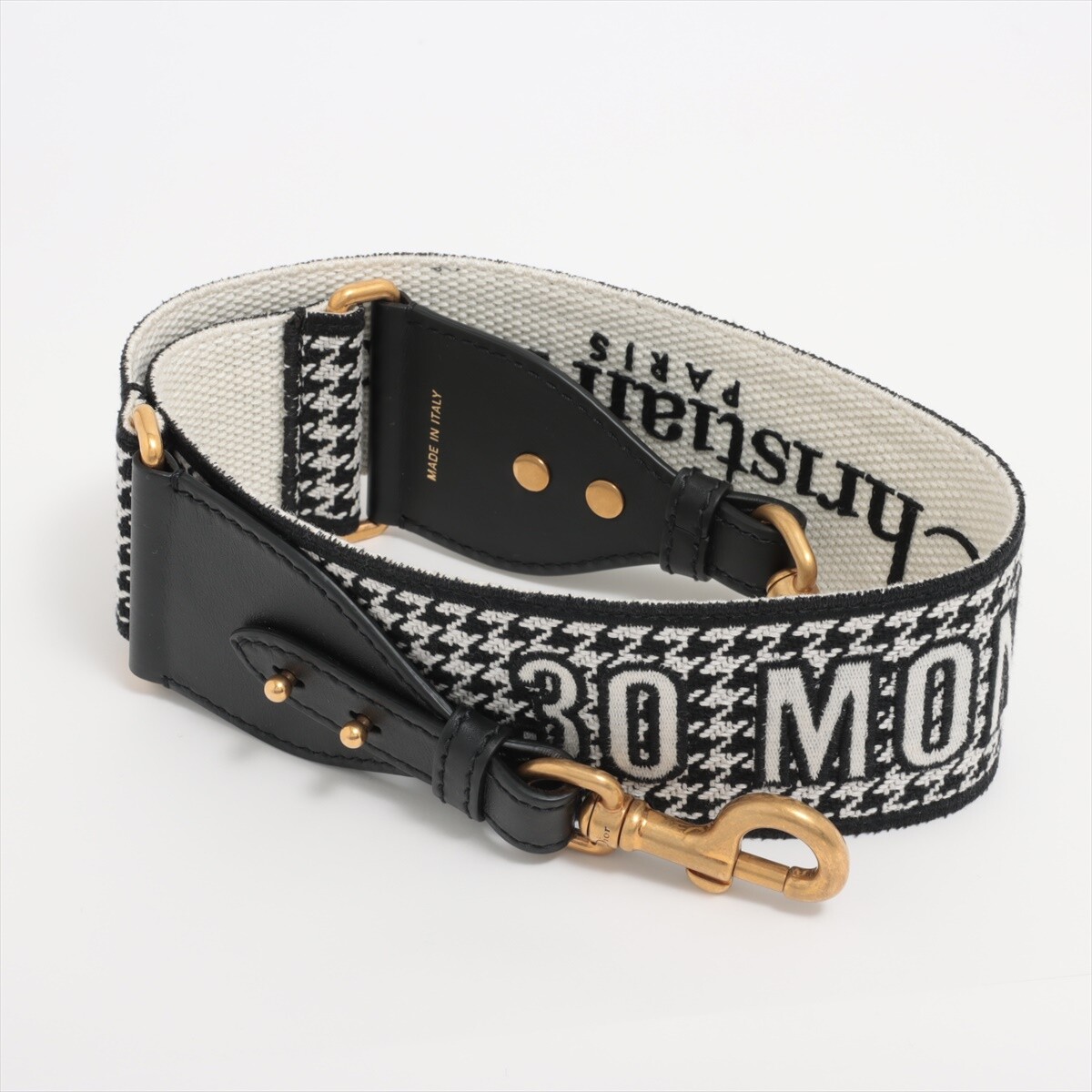 Dior 30 MONTAIGNE 30 Montaigne Shoulder strap Fabric Black Dior 30 MONTAIGNE 30 Montaigne Shoulder strap Fabric Black