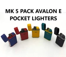 MK 5 PACK  AVALON E TORCH POCKET LIGHTERS (684497)