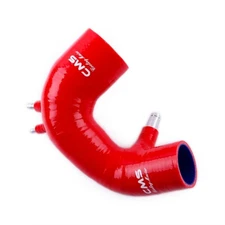 Red Silicone Air Intake Tube For Abarth 500 595 695 w/ Garrett 1446 Turbo
