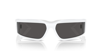Dolce & Gabbana DG6198 331287 Rectangle Sunglasses White Frame - Lowest Price Amazon.com: Dolce & Gabbana DG 6187 331287 White Plastic  main image 4