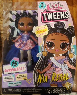 LOL Surprise Tweens Series Nia Regal Fashion Doll with *15