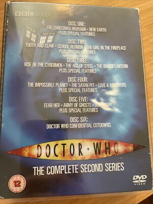 Doctor Who The Complete Second Series DVD Box Set | eBay