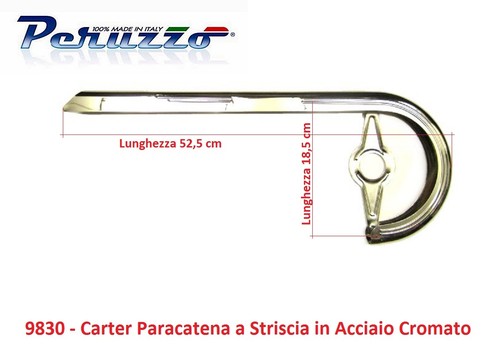 9830 Carter Copricatena in Acciaio Cromato a Striscia x Bici 20-24-26  Graziella | eBay
