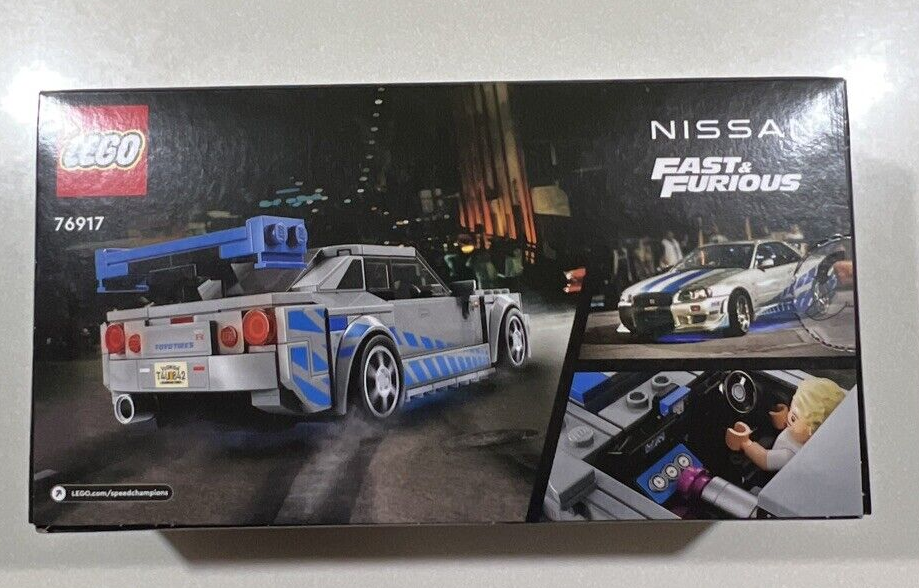 NEW 2023 LEGO 76917 2 Fast 2 Furious Nissan Skyline GT-R (R34