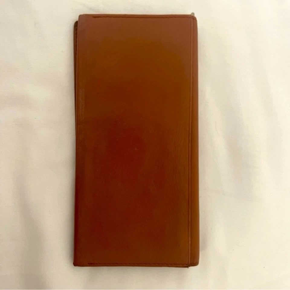 Винтажный итальянский женский бумажник Carolina Herrera из богатой эластичной кожи - Изображение 2 из 4