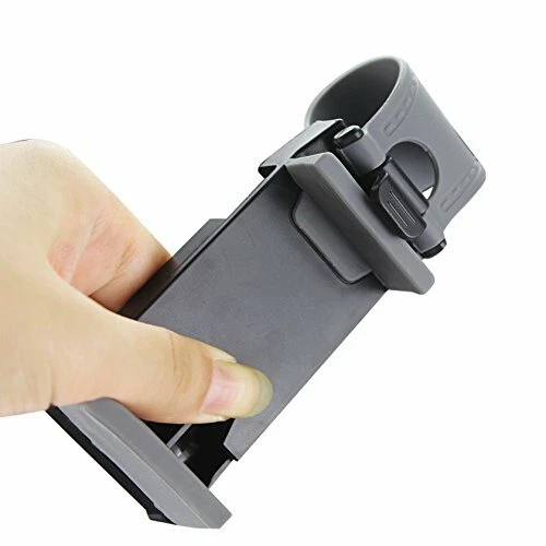 Universal Gray CAR MOUNT HOLSTER CLIP On Steering Wheel Cell Phone GPS Holder - Image 3 of 4