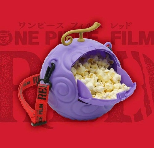 One Piece Film Red Gum Gum Fruit Popcorn Bucket Case Aeon Cinema Fast Shipping Ebay