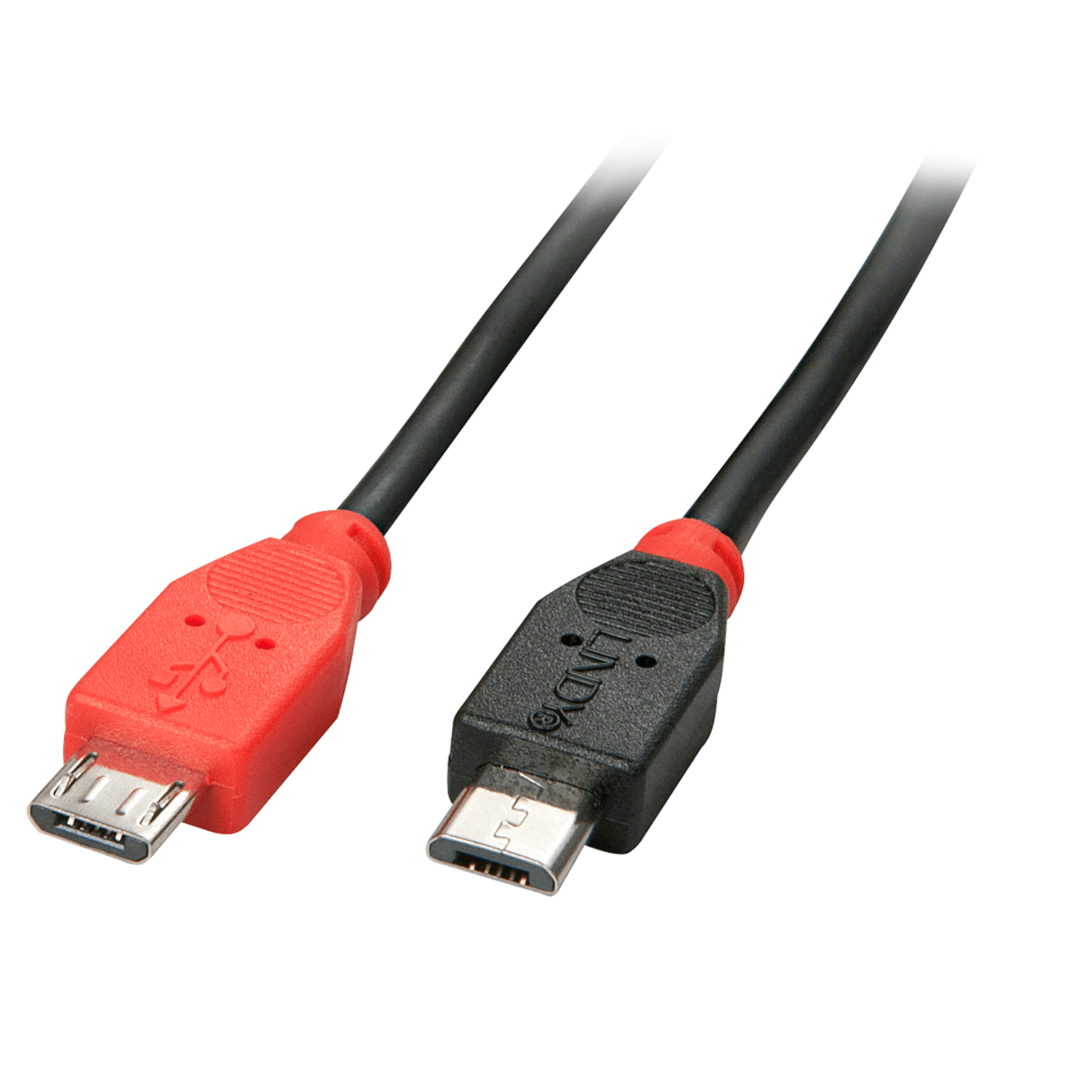 Lindy 31759 Cavo USB 2.0 Micro-B a Micro-B OTG, 1m