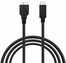 USB-C Type C USB 3.1 Male to Micro B USB 3.0 M/M External HDD Hard Drive Cable