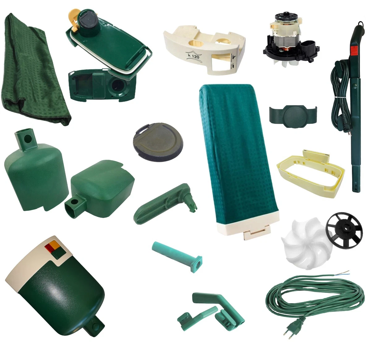 FOLLETTO VORWERK SPAZZOLA CON RUOTE HD65S - Foto 2