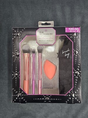 Real Techniques by Sam & Nic Limited Edition Metallic Shimmer Brush Set