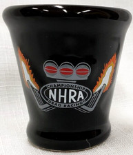 Vintage Nhra Shot Glass National Hot Rod Car Bar Souvenirdrag Racingflames Vintage Nhra Shot Glass National Hot Rod Car Bar Souvenirdrag Racingflames