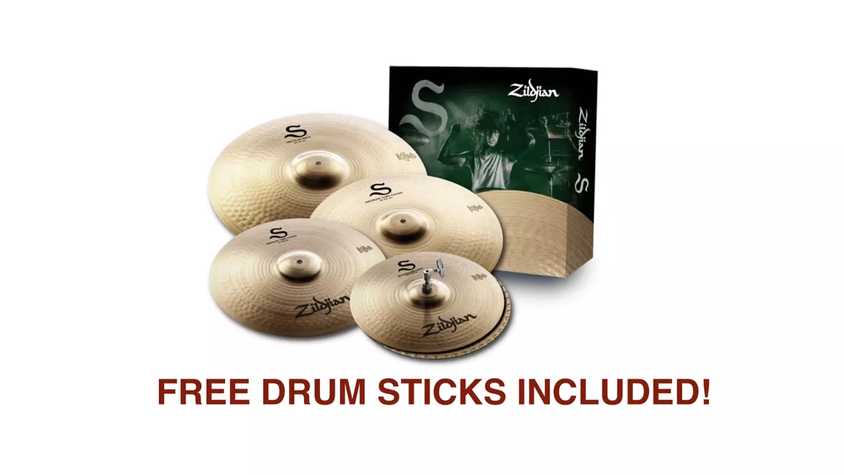 Zildjian s family performer sales cymbal pack