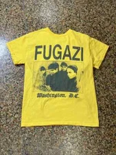 vintage fugazi t shirt band shirt reprint unisex shirt