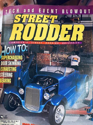 Street Rodder Magazine, February 1995  Tech event blowout bagged !