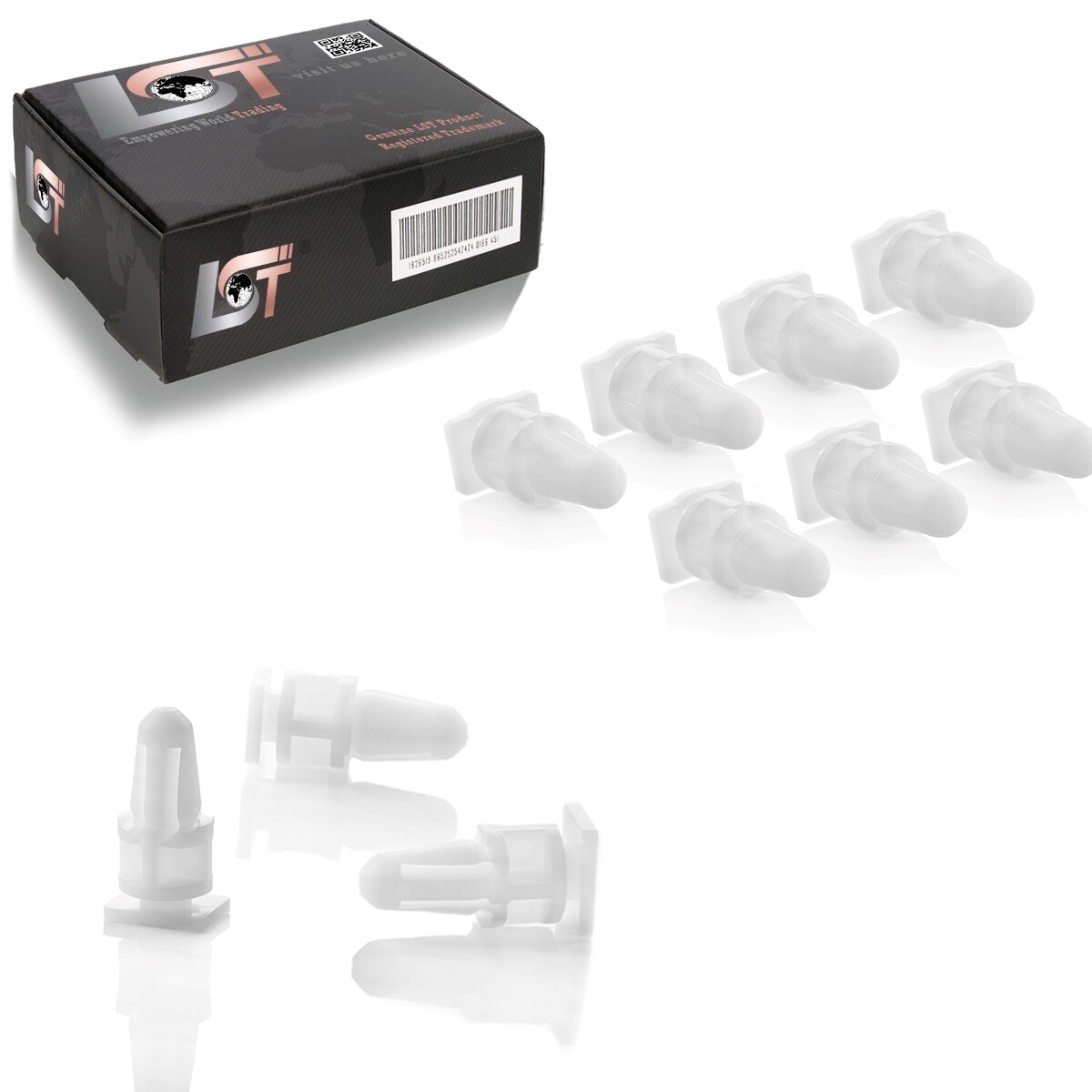 10x Entry Sills Trim Fastening Clip for Land Rover Range