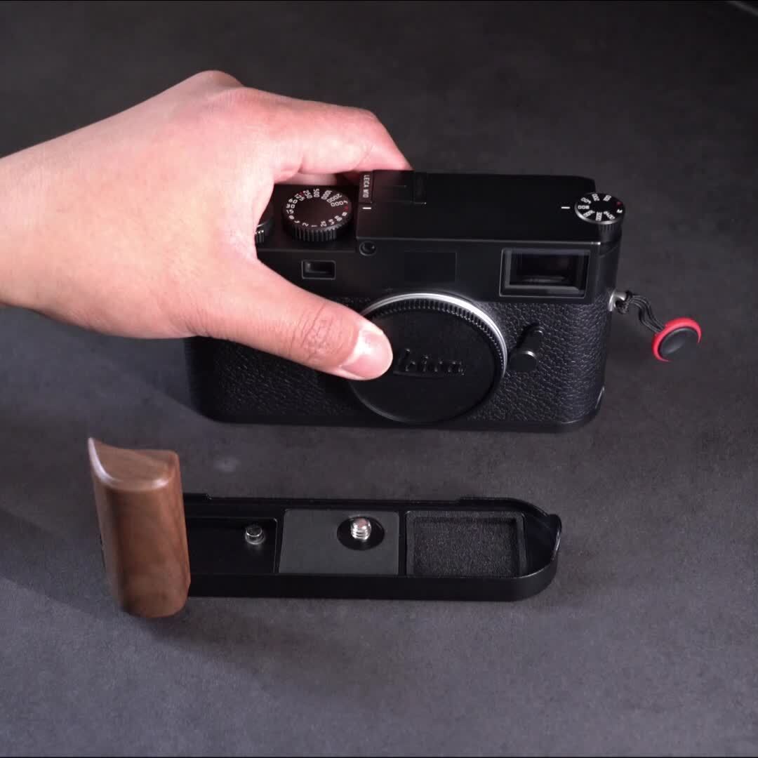 LeicaM10 木製グリップ 買ったモノ】Leica M10用グリップに合わせる『J.B. Camera