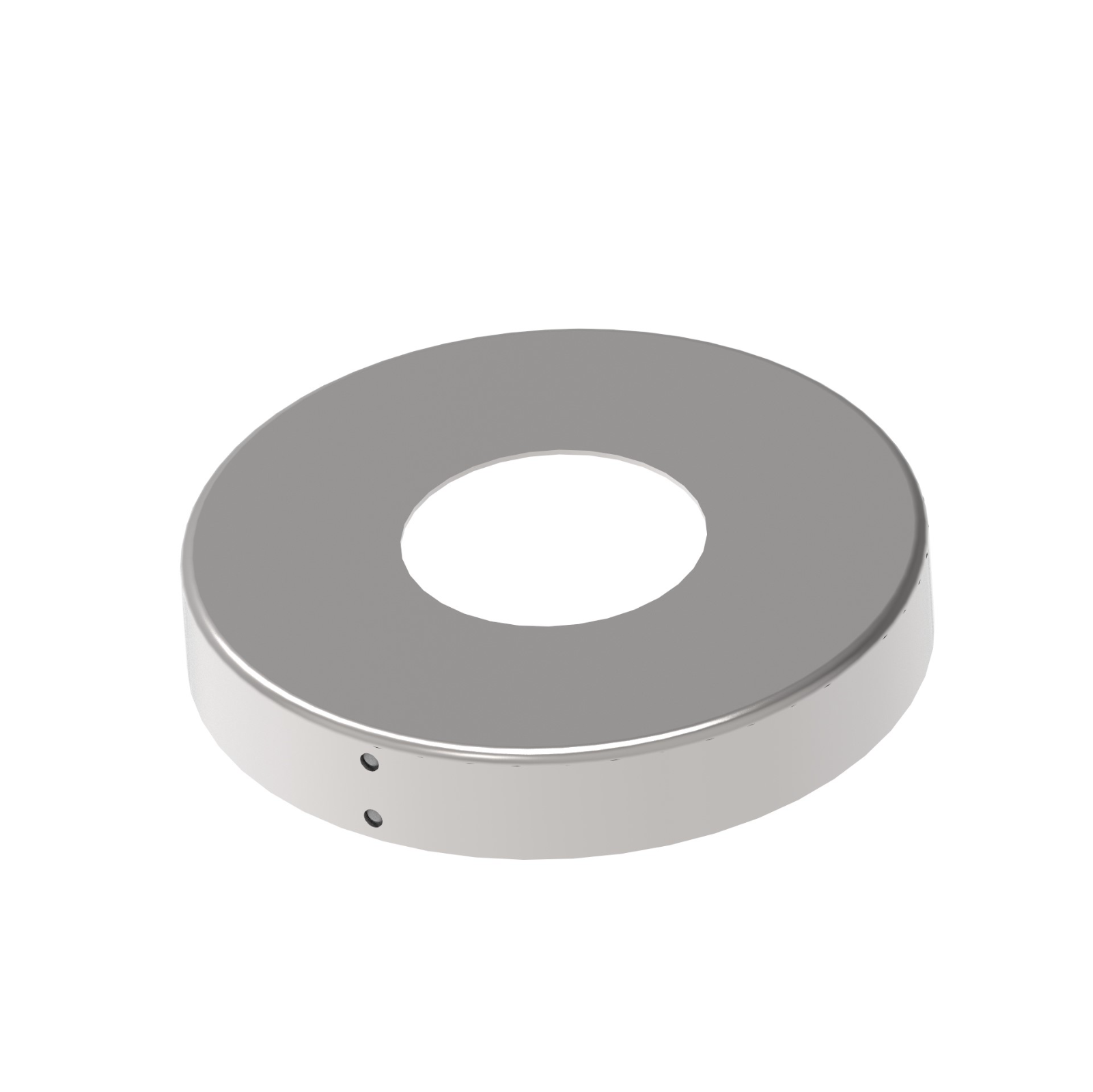Edelstahl Geländer Sellon24 - Geländerbauteile - Edelstahl Abdeckrosette Geteilt 103 mm für Rohr 42,4 Abdeckung Blende teilbar Rosette V4A