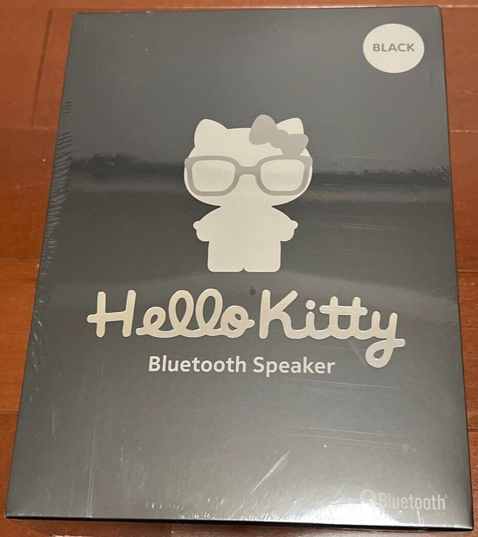 Sanrio Official Hello Kitty Bluetooth Speaker Black JAPAN NEW | eBay