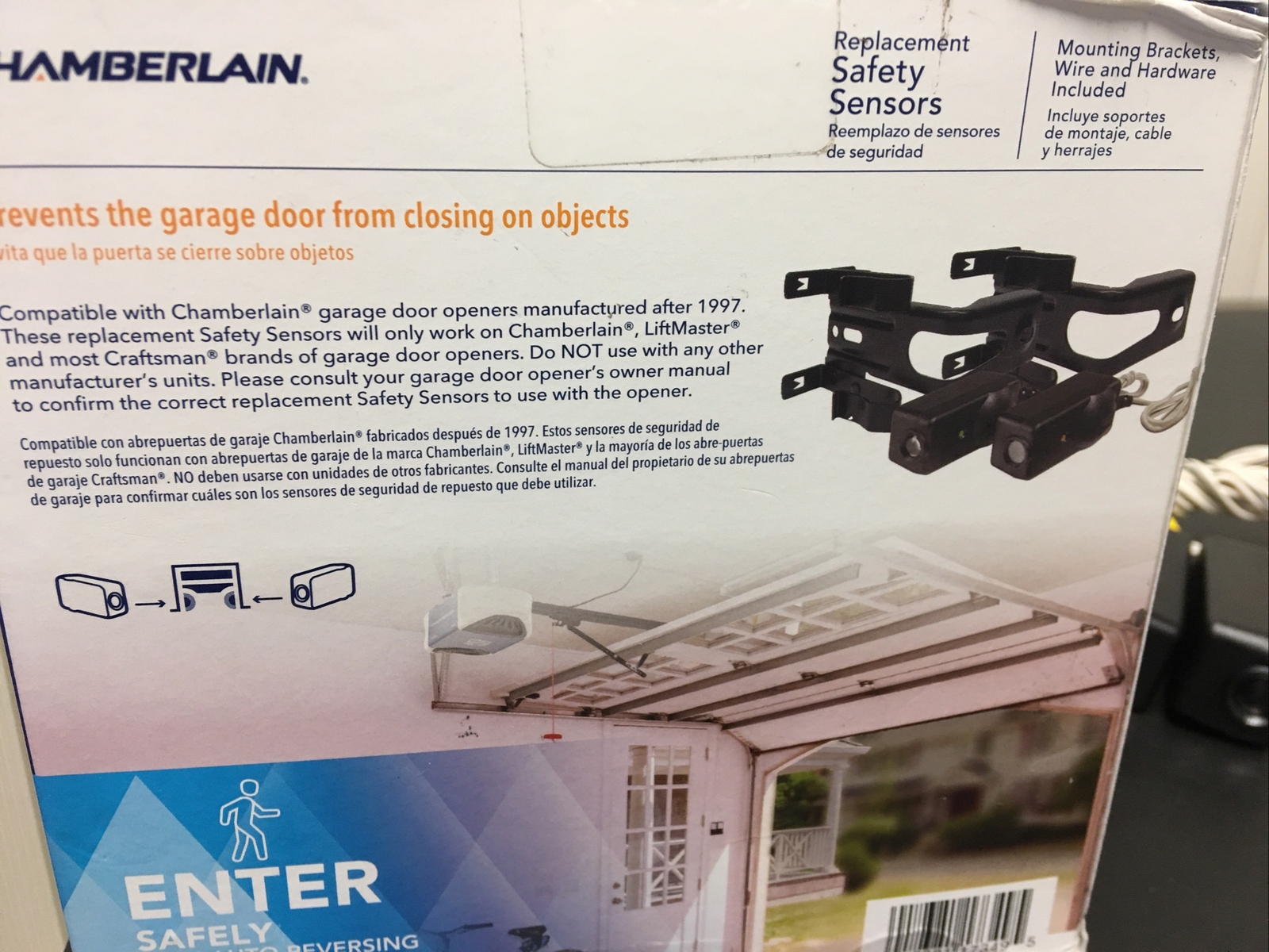 Chamberlain Craftsman LiftMaster 801CBP Replacement Safety Garage Door