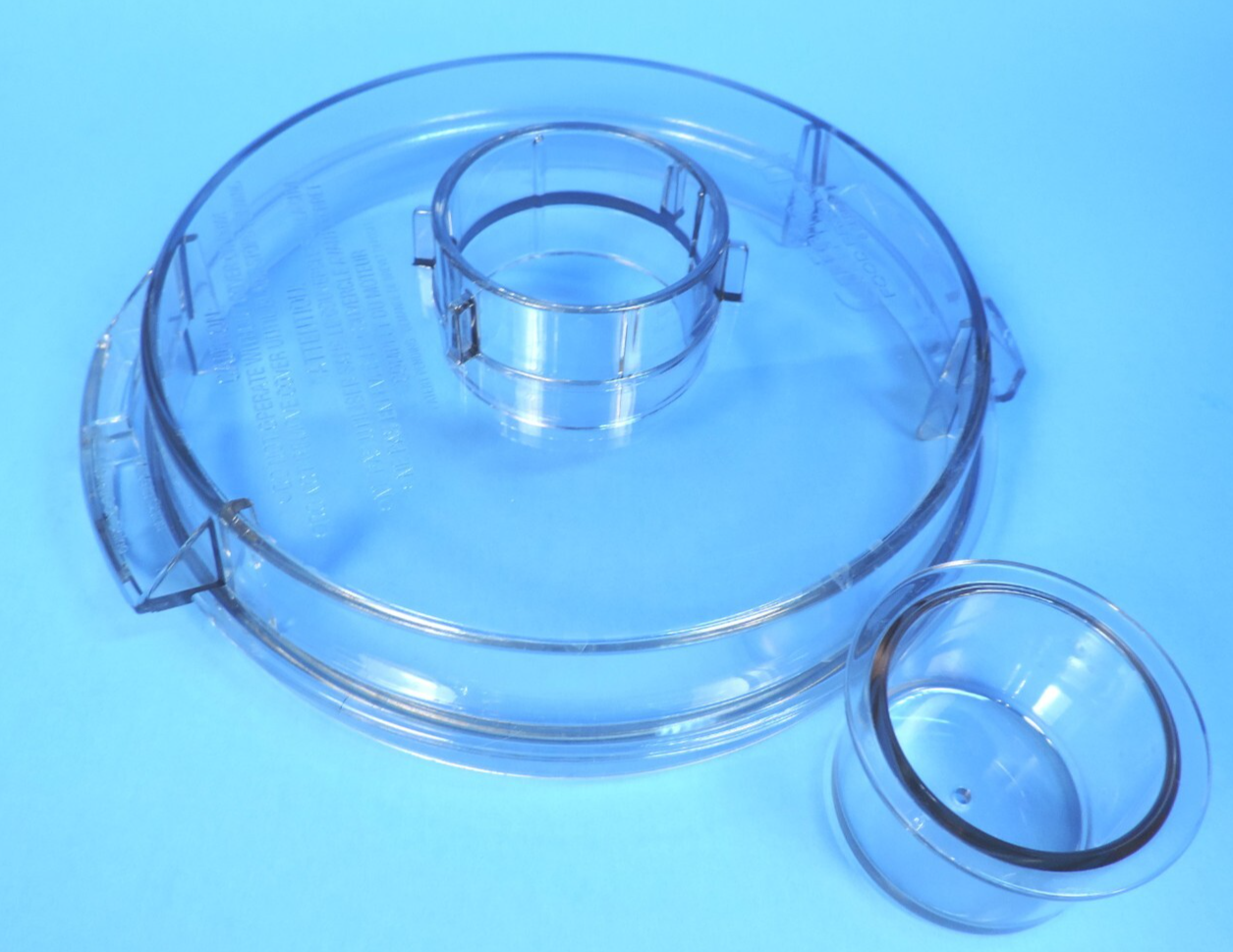 Cuisinart DLC 8 Food Processor Flat Lid with Plug DLC 806GTX in Excellent Condition