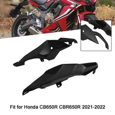 Rear Tail Side Seat Cover Fairing Cowl for Honda CB650R CBR650R 21-22 Carbon US