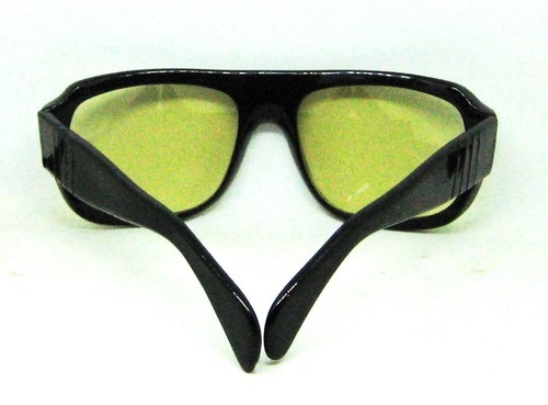 Occhiali da sole Persol vintage anni 80 rari Ratti Meflecto 6629 Padrino neri come nuovi - Foto 8 di 13