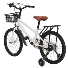 18-Inch Kids Tricycle with Adjustable Seat, Training Wheels  Basket