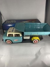 Dump Truck Tin Toy Vintage Retro