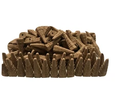 Pack Of 800 Smoke Back-Flow Unscented Cone burning  Over 45 Minutes After Dipped