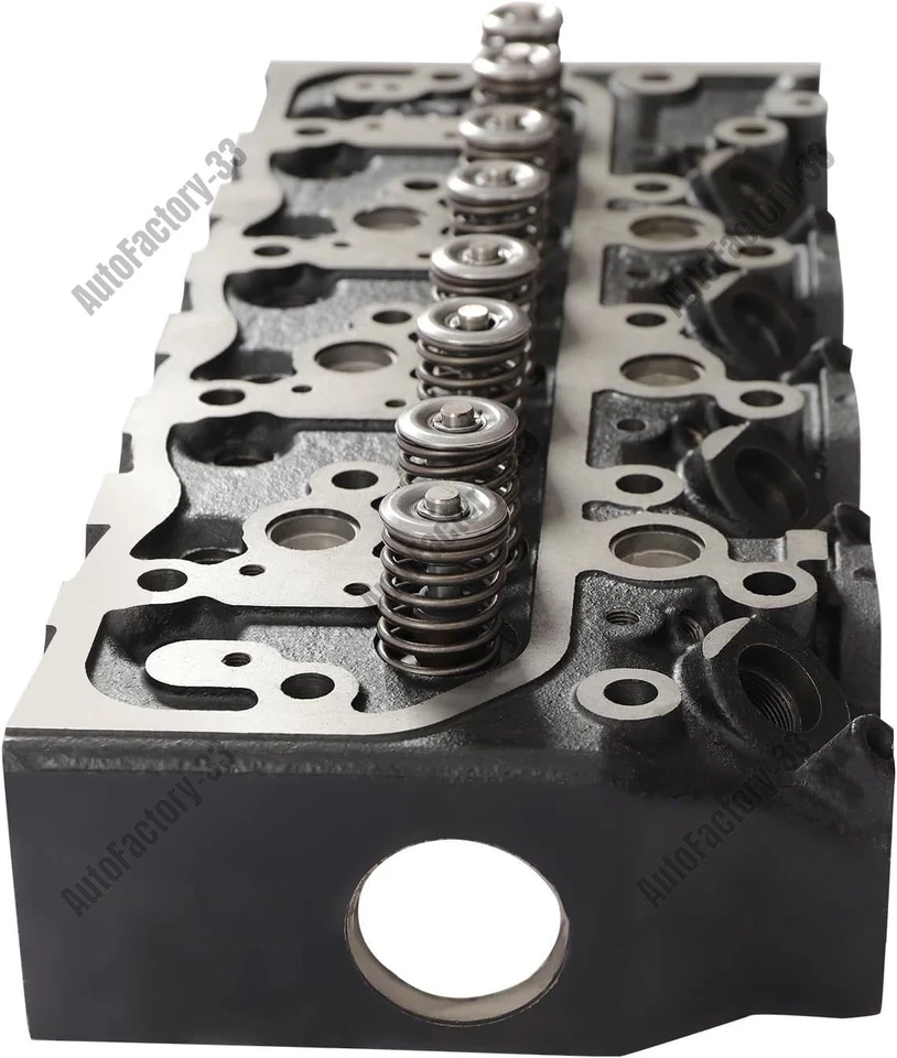 Culata completa del motor 4BD2 4BD2-TC 4BD2T con válvulas para Isuzu NQR NPR Foto 2 de 4