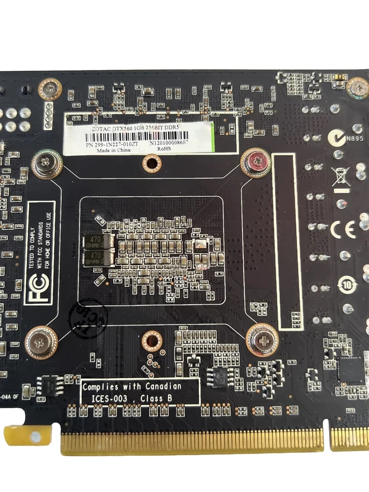 Zotac GeForce GTX 560 Ti 1gb 256bit DDR5 - Image 3 of 4