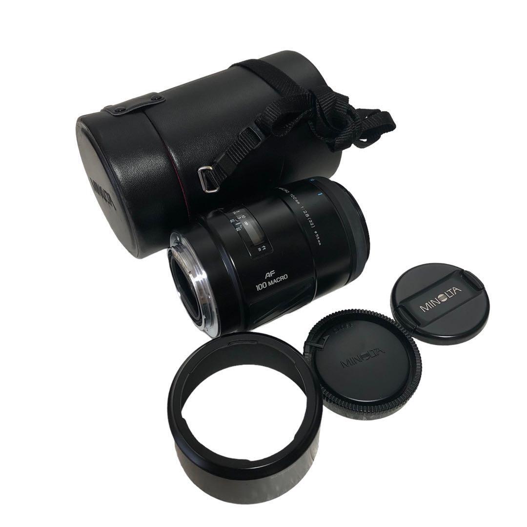 Near Mint】Minolta Af 100mm F2.8 Macro Lens Sony Alpha A-mount w