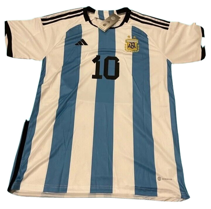 Camiseta deportiva de la selección nacional de la Copa Mundial de la FIFA 2022 Argentina en casa