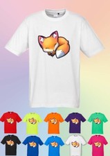 KIDS Cute Fox Tshirt cotton