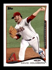 2014 Baseball Topps David Holmberg Arizona Diamondbacks #242 2