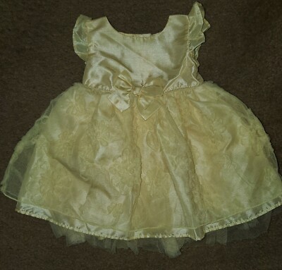 anne klein plus size formal wear dresses Fiora Dress Baby Yellow main image 1