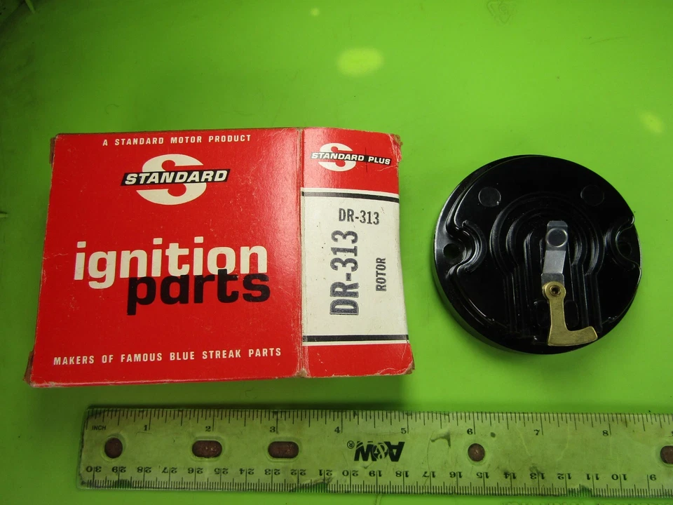 1966-1971 Jeep CJ3 CJ5 CJ6 V6 Distributor Rotor OEM Standard 🔥p/n DR-313 NOS - Image 2 of 4