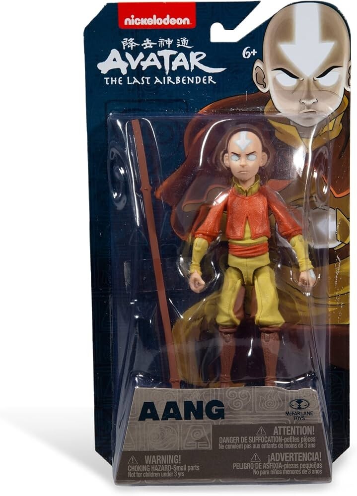 Avatar The Last Airbender McFarlane Toys 5"" Figure Aang Avatar State MISP New