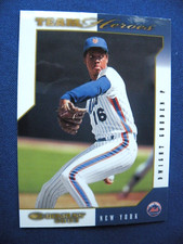2003 Donruss baseball Team Heroes GLOSSY Dwight Gooden New York Mets #323