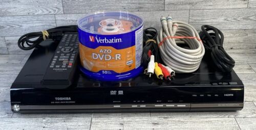 Toshiba D-R410 DVD Videorecorder Player - mit Fernbedienung, DVD-Rs & Kabeln - Bild 1 von 13