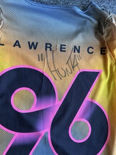 hunter lawrence jersey (Signed) At Dr G’s Sports Medicine . Only Hunter’s