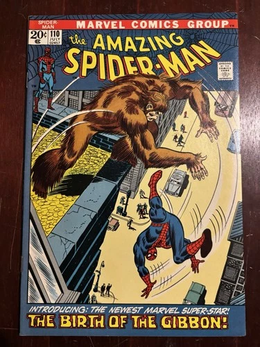 Amazing Spider-man #110 VF 8.0 1st Gibbon Romita NICE KEY **LOOK**
