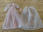 Vintage Barbie Nighty Negligee 1959 #965 Pink Nightgown & Peignoir Robe Set