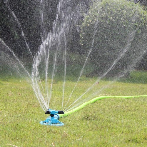 Lawn Sprinkler Automatic Garden Water Sprinklers Lawn Irrigation System Large...