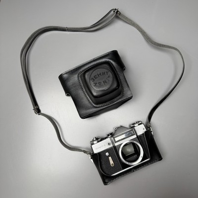 Zenit E 35mm SLR Body | Analogkamera | Refurbed & Voll Funktionsfähig + CASE