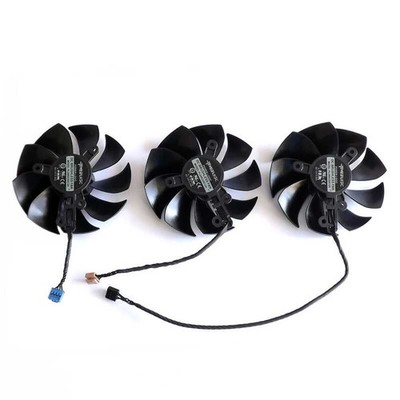 3x For EVGA RTX3070 3070TI 3080 3080TI 3090 FTW3 Graphics card fan